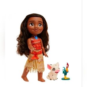 Disney Moana Singing Adventure Doll and Friends Doll Playset
